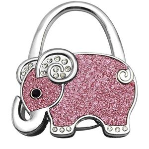 Sparkling‎ Elephant Purse Holder - New Handbag Accessory